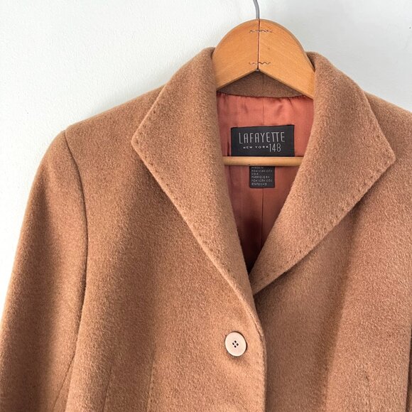 Lafayette 148 Camel Hair Jacket - Picture 2 of 7